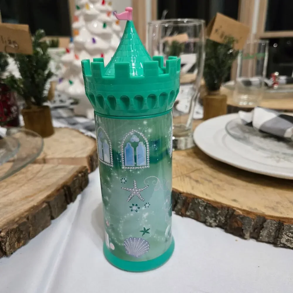Disney Ariel princess For Girls Bubble Bath NWOT 11.9oz beautiful green castle